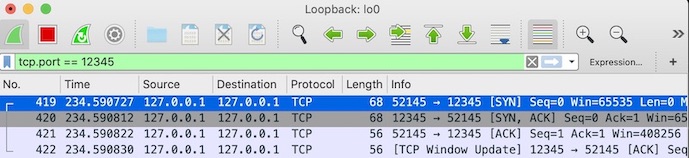 tcp/ip wire-shark1 建立连接三次握手